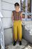 Picture of soft barrel pants in lime