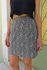 Picture of zebras mini skirt