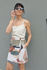 Picture of "free" mini dress off white- geometric