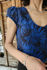 Picture of vest crop top blue black