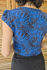 Picture of vest crop top blue black